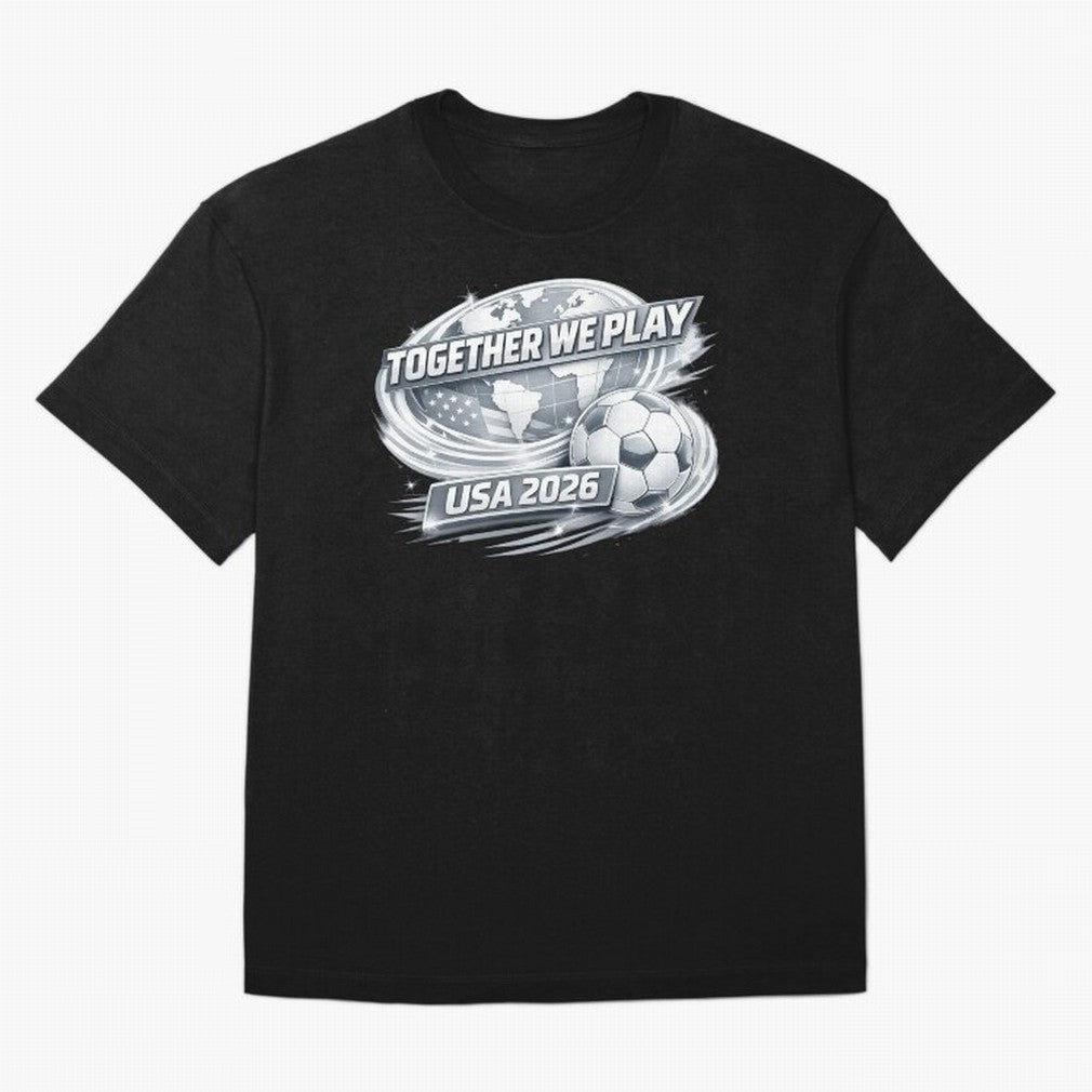 World Cup 2026 Oversized T-Shirt Show Love for Legendary Goals in FIFA World Cup 2026 USA Canada Mexico for Fans of Messi, Neymar and Mbappe and England, Bringing Stadium Chants, National Pride, Trophy Dreams and Unforgettable Football Memories;