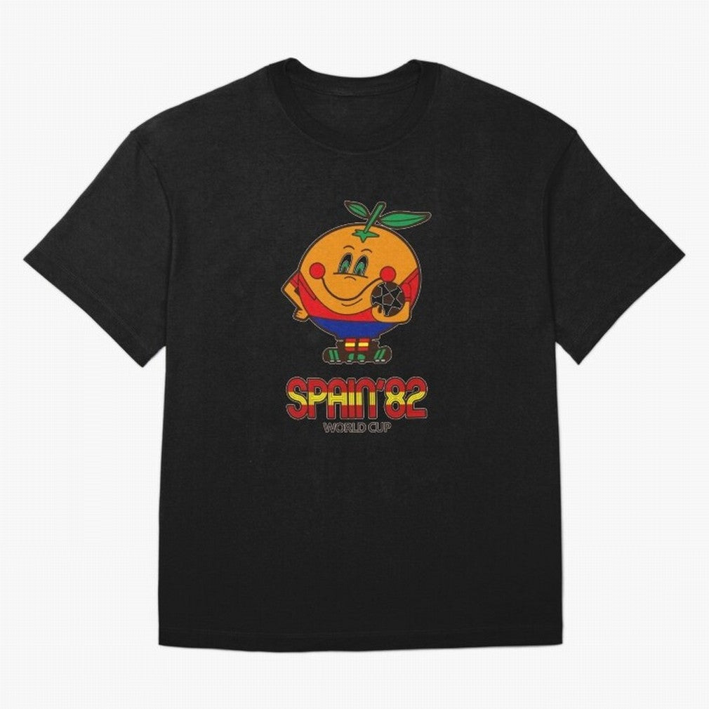 Spain 1982 World Cup- Soccer Oversized T-Shirt Remember FIFA World Cup 2026 Connected to Mbappe and Neymar, England and Germany Energy, Stadium Memories, Football Loyalty, International Chants and Championship Tradition; Perfect for Supporters Who