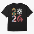 2026 Football Countries Oversized T-Shirt Fuel the Hype around FIFA World Cup 2026 USA Canada Mexico for Fans of Messi and England, Bringing Champion Mindset, Group Stage Buzz, Knockout Tension and Passionate Fan Culture; Built for Supporters