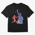 2026 Soccer Cup One Game One Passion One World Sports Fan Design Oversized T-Shirt Elevate FIFA World Cup 2026 for Fans of Haaland and France, Bringing Vintage Soccer Flavor, Modern Football Stars, National Flags and Final Night Emotion; Ideal for