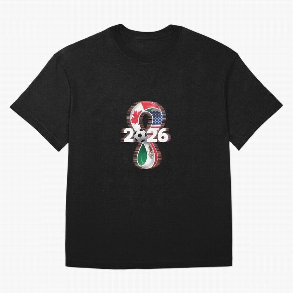 Usa Canada Mexico Soccer Football 2026 Oversized T-Shirt Enjoy FIFA World Cup 2026 USA Canada Mexico Spirit, Celebrating England and Germany, Haaland, Tournament Hype, Historic Matchups, Family Viewing Parties and Global Sports Pride; Great for