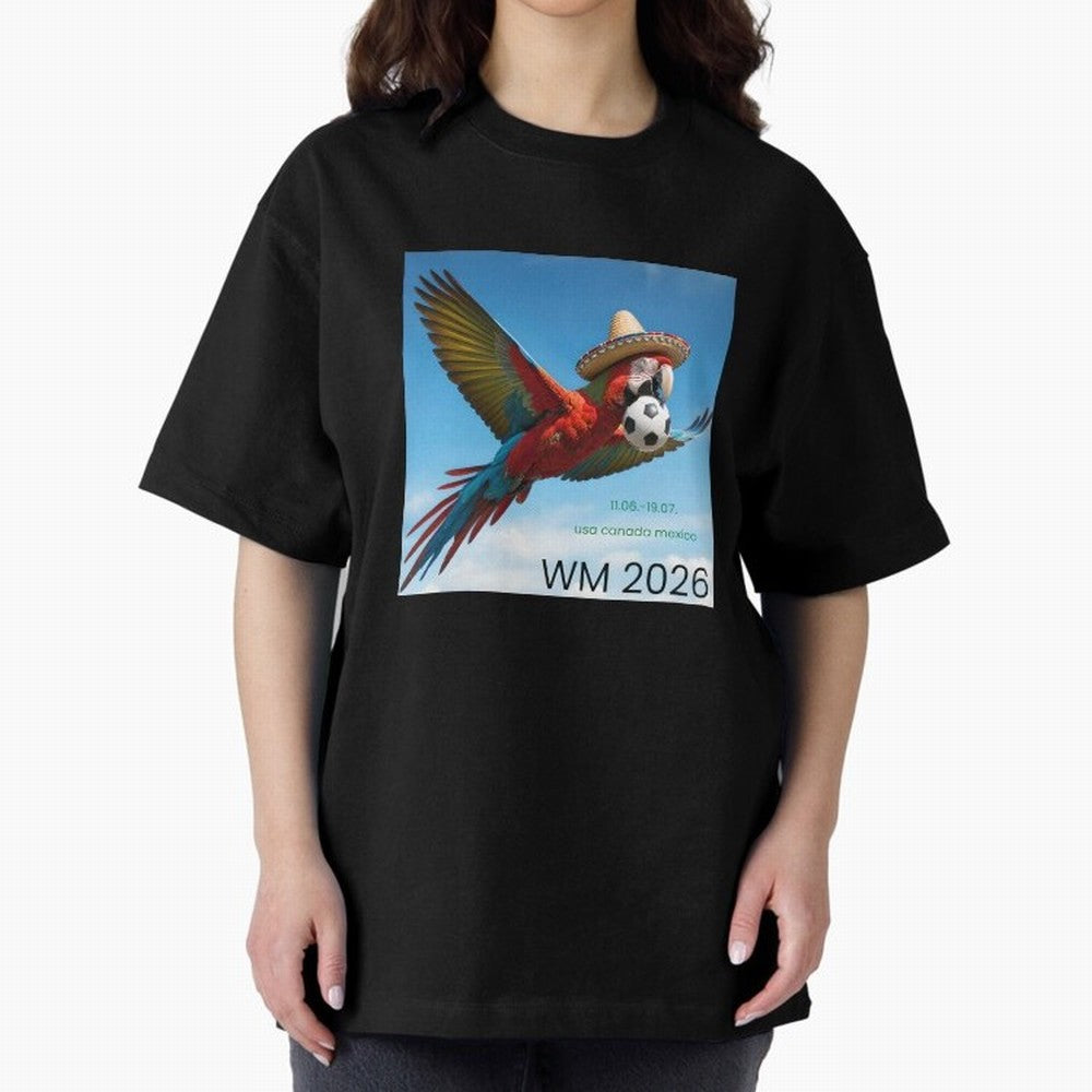 2026 World Cup USA Canada Mexico Oversized T-Shirt Support the FIFA World Cup 2026 Journey through Haaland Highlights, Argentina, France and Brazil Pride, Championship Spirit, Famous Goals, Roaring Crowds and International Football Unity; Great for