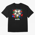 Football 2026 Oversized T-Shirt Feel International Energy from FIFA World Cup 2026 USA Canada Mexico Centered on Haaland, Argentina Energy, Match Day Excitement, Supporter Culture, Golden Goals and Global Football Passion; Ideal for Football Dads,