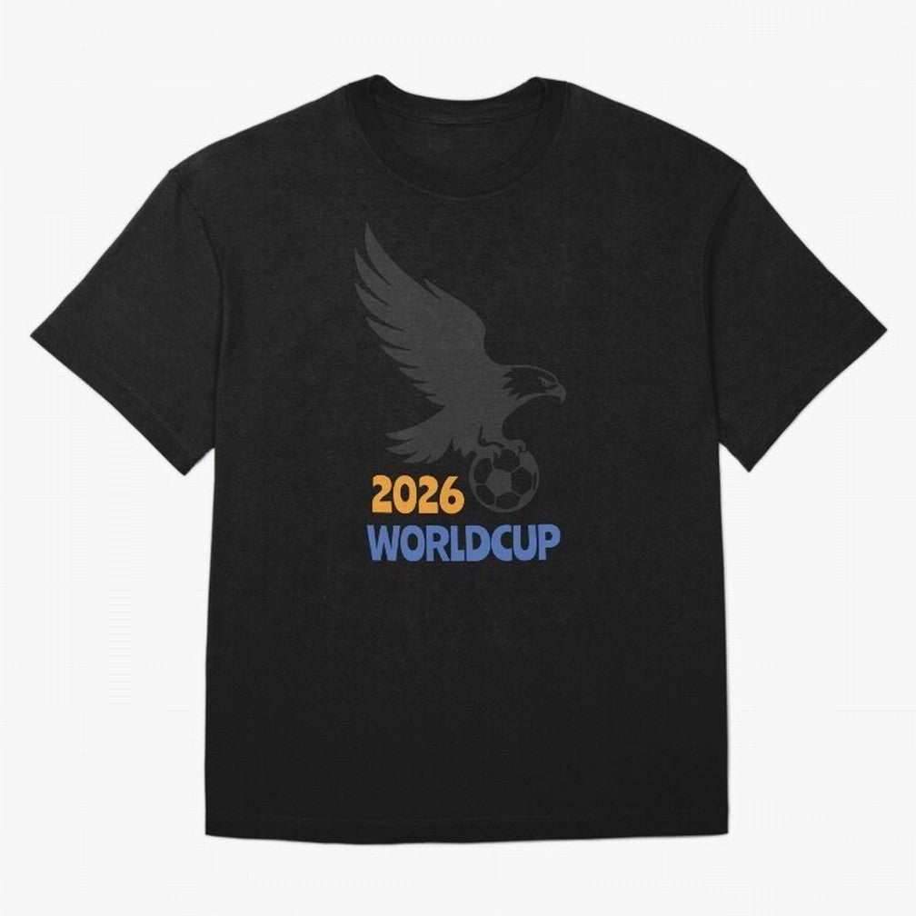 world cup 2026 Oversized T-Shirt Join the Global Buzz around Global Football Passion for FIFA World Cup 2026 USA Canada Mexico, Centered on Cristiano Ronaldo, Haaland and CR7, England, Championship Spirit, Famous Goals, Roaring Crowds and