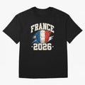 France 2026 World Cup for Football Fans and Teams Oversized T-Shirt Remember Iconic Moments from FIFA World Cup 2026 for Fans of Haaland and Mbappe and Spain, Bringing Classic Soccer Heritage, Championship Pressure, Fan Loyalty and International