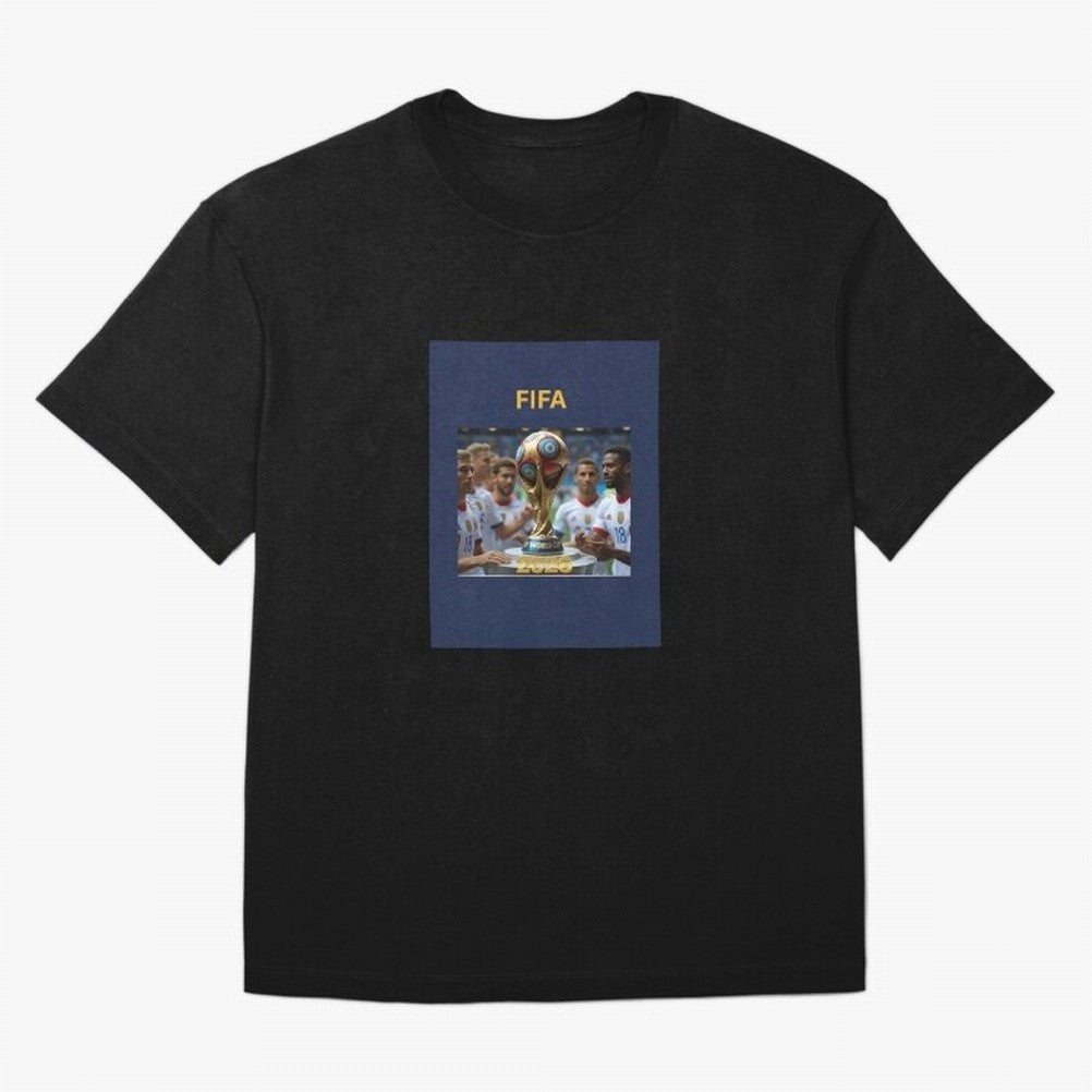 WORLD CUP FOOTBALL 2026 Oversized T-Shirt Refresh Global Football Passion for FIFA World Cup 2026 Group Stage, Filled with Messi, CR7 and Mbappe, Argentina and Brazil, Global Supporter Spirit, Legendary Goals, National Colors and Tournament