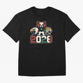 World Cup 2026 USA Canada Mexico Host Mascots Oversized T-Shirt Relive the Noise and Pride of Global Football Passion for FIFA World Cup 2026 USA Canada Mexico, Filled with CR7, Brazil, Portugal and Argentina, Stadium Chants, National Pride, Trophy
