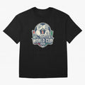 North America United Soccer 2026 Vintage Crest Oversized T-Shirt Carry FIFA World Cup 2026 USA Canada Mexico for Fans of Messi and England, Bringing Sports Nostalgia, International Competition, Famous Players and Unforgettable Victories; Perfect