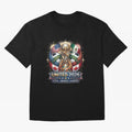 United 2026 Soccer Nations Trophy - USA Mexico Canada Mascot Art Oversized T-Shirt Follow Every Goal of Match Day Hype around FIFA World Cup 2026 Group Stage, CR7, Spain, Game Day Rituals, Football Legends, Country Pride and the Road to the Final;
