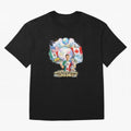 All The World United 2026 Football Design Oversized T-Shirt Celebrate Global Passion for FIFA World Cup 2026 USA Canada Mexico Centered on Messi and Cristiano Ronaldo, Brazil Energy, Classic Soccer Heritage, Championship Pressure, Fan Loyalty and