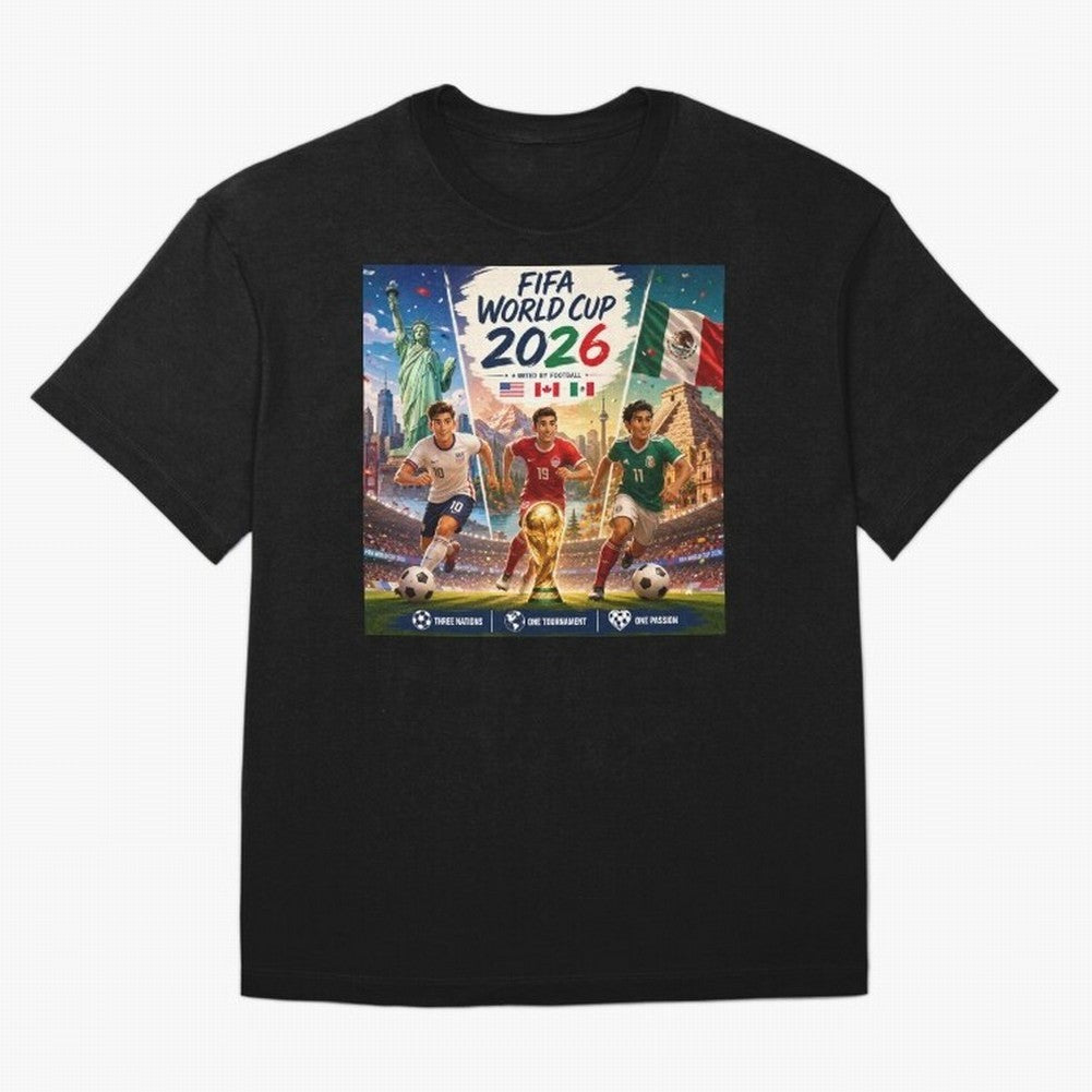United by Football 2026 #football 2026 Oversized T-Shirt Bring Legendary Rivalry Energy to FIFA World Cup 2026 Group Stage Spirit, Featuring Brazil, Portugal and Argentina, CR7, Supporter Pride, Iconic Celebrations, Legendary Names and Global Match
