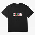 North American Soccer Spirit Team 2026 T-Shirt_82770209 Oversized T-Shirt Carry National Pride through FIFA World Cup 2026 Group Stage Highlighting Haaland, Brazil Energy, Supporter Pride, Iconic Celebrations, Legendary Names and Global Match Day