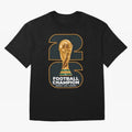 2026 Soccer Tournament Graphic - Football Champion Art Oversized T-Shirt Follow Every Goal of the FIFA World Cup 2026 Group Stage Journey through Messi, CR7 and Mbappe Highlights, Argentina Pride, Game Day Rituals, Football Legends, Country Pride