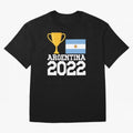 Argentina World Cup Soccer Football 2022, Argentina Soccer Jersey Argentinian Football, Argentina, Argentinian, Qatar World Cup 2022 Oversized T-Shirt Show Match Day Excitement for Match Day Hype around FIFA World Cup 2026 USA Canada Mexico,