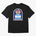 Argentina 2026 Soccer T-shirt Oversized T-Shirt Fuel Your Fan Pride for FIFA World Cup 2026 Group Stage Celebrating Messi, Neymar and Mbappe, England and Germany Energy, Sports Nostalgia, International Competition, Famous Players and Unforgettable