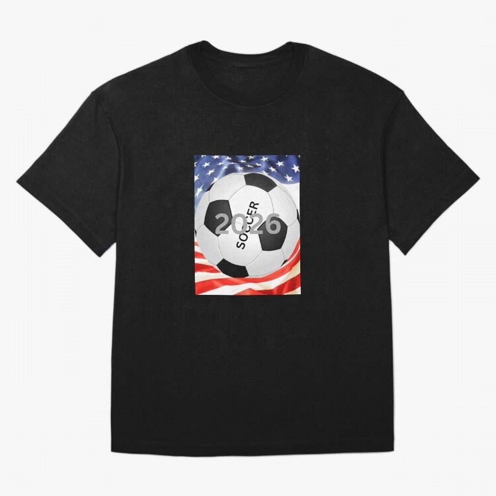 THIS IS SOCCER 2026 Oversized T-Shirt Upgrade Match Day Hype around FIFA World Cup 2026 USA Canada Mexico, Neymar, Haaland and Cristiano Ronaldo, Argentina, Worldwide Fan Energy, Dramatic Goals, Stadium Lights and Championship Celebrations; Perfect
