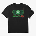 Mexico 26 World Cup Retro Logo. Autographed Oversized T-Shirt Relive Legendary Nights from Match Day Hype around FIFA World Cup 2026, Neymar, Netherlands, Football Festival Excitement, Trophy Ambitions, Country Rivalries and Star Player Buzz; Great