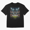 The World Plays As One - World Cup 2026 Soccer Fan Tee Oversized T-Shirt Bring Retro Soccer Energy to FIFA World Cup 2026 USA Canada Mexico Spirit, Connected to Spain and Netherlands, CR7, Tournament Hype, Historic Matchups, Family Viewing Parties