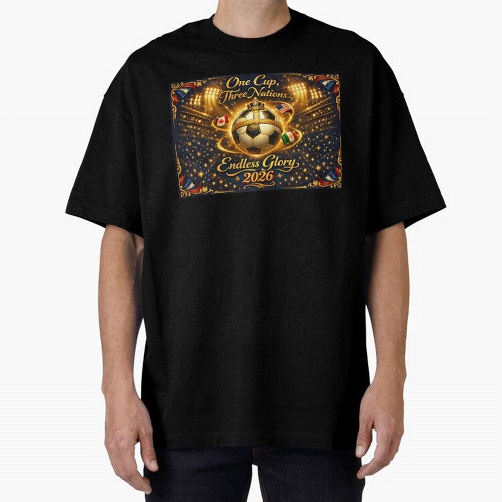 2026 World Cup Celebration inpired by renaissance art Oversized T-Shirt Show Fan Pride Across FIFA World Cup 2026 Group Stage for Fans of Neymar, Haaland and Cristiano Ronaldo and Portugal, Spain and Germany, Bringing Football Festival Excitement,