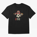 United 2026 Soccer Mascots North America Tournament T-Shirt_83157189 Oversized T-Shirt Upgrade Global Football Passion for FIFA World Cup 2026 USA Canada Mexico, Highlighting Cristiano Ronaldo, Haaland and CR7, England, France and Netherlands,