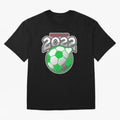 Mexico Futbol 2022 , Futbol Soccer Oversized T-Shirt Get Ready for FIFA World Cup 2026 USA Canada Mexico Spirit, Inspired by Argentina, Messi and Cristiano Ronaldo, Global Supporter Spirit, Legendary Goals, National Colors and Tournament
