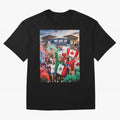 2026 World Cup Fans Celebrate Oversized T-Shirt Celebrate Soccer Greatness during Global Football Passion for FIFA World Cup 2026 USA Canada Mexico, Inspired by Cristiano Ronaldo, Haaland and CR7, England and Germany, Worldwide Fan Energy, Dramatic