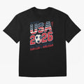 USA Soccer 250 Years 1776 -2026 Oversized T-Shirt Celebrate Unforgettable Nights in Match Day Hype around FIFA World Cup 2026, Haaland, France and Portugal, Classic Soccer Heritage, Championship Pressure, Fan Loyalty and International Pride; Made