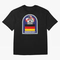 Germany 2026 Soccer T-shirt Oversized T-Shirt Make Memories around FIFA World Cup 2026 USA Canada Mexico Centered on Haaland and Mbappe, England Energy, Football Festival Excitement, Trophy Ambitions, Country Rivalries and Star Player Buzz; Perfect