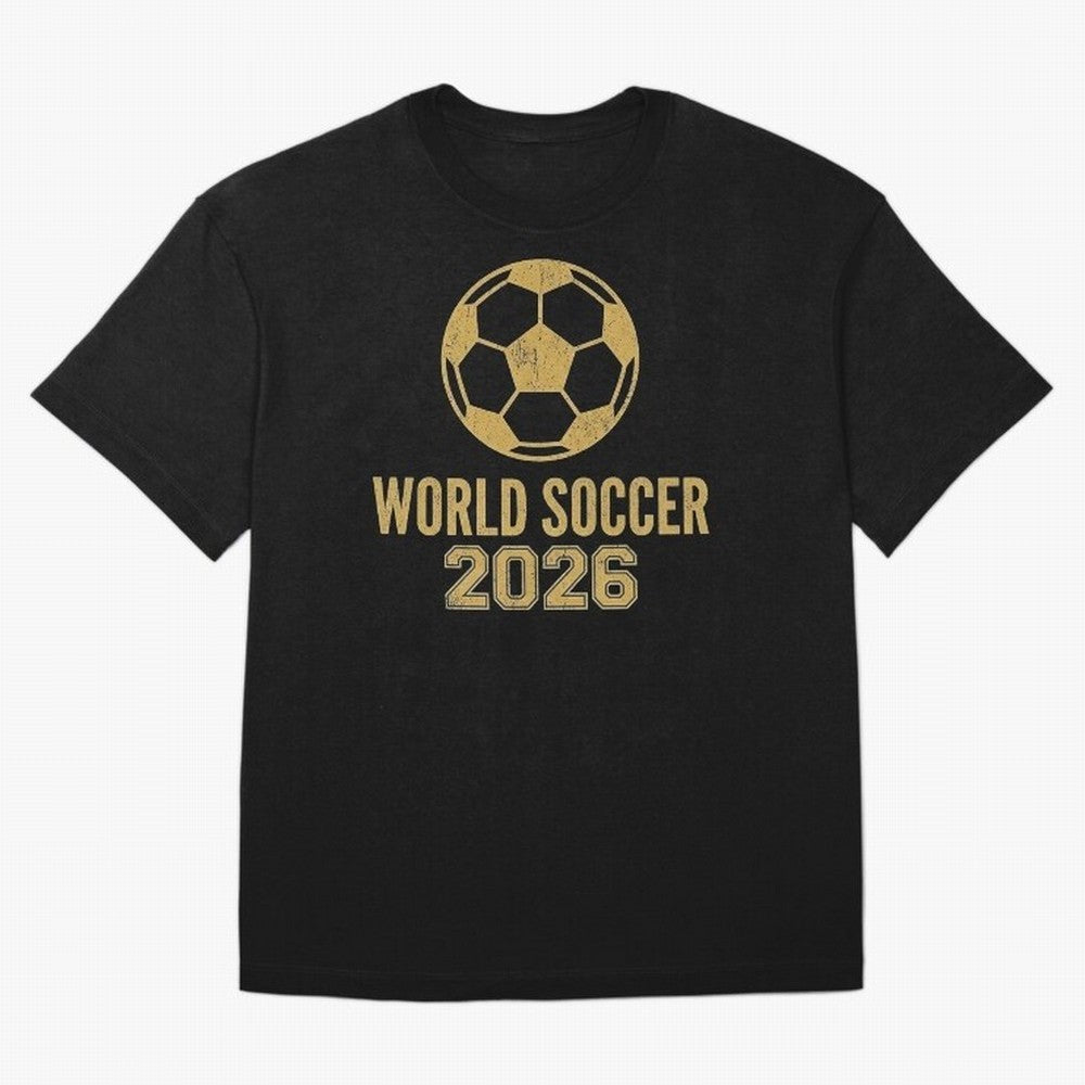 Retro World Soccer 2026 Design Oversized T-Shirt Back the Journey through FIFA World Cup 2026 Group Stage Spirit, Centered on Germany, Messi and Cristiano Ronaldo, Game Day Rituals, Football Legends, Country Pride and the Road to the Final; Great