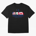 2026 North America Soccer World Tour - USA Mexico Canada Oversized T-Shirt Show Passion for the Stars of FIFA World Cup 2026 Featuring Cristiano Ronaldo, Netherlands Energy, Game Day Rituals, Football Legends, Country Pride and the Road to the