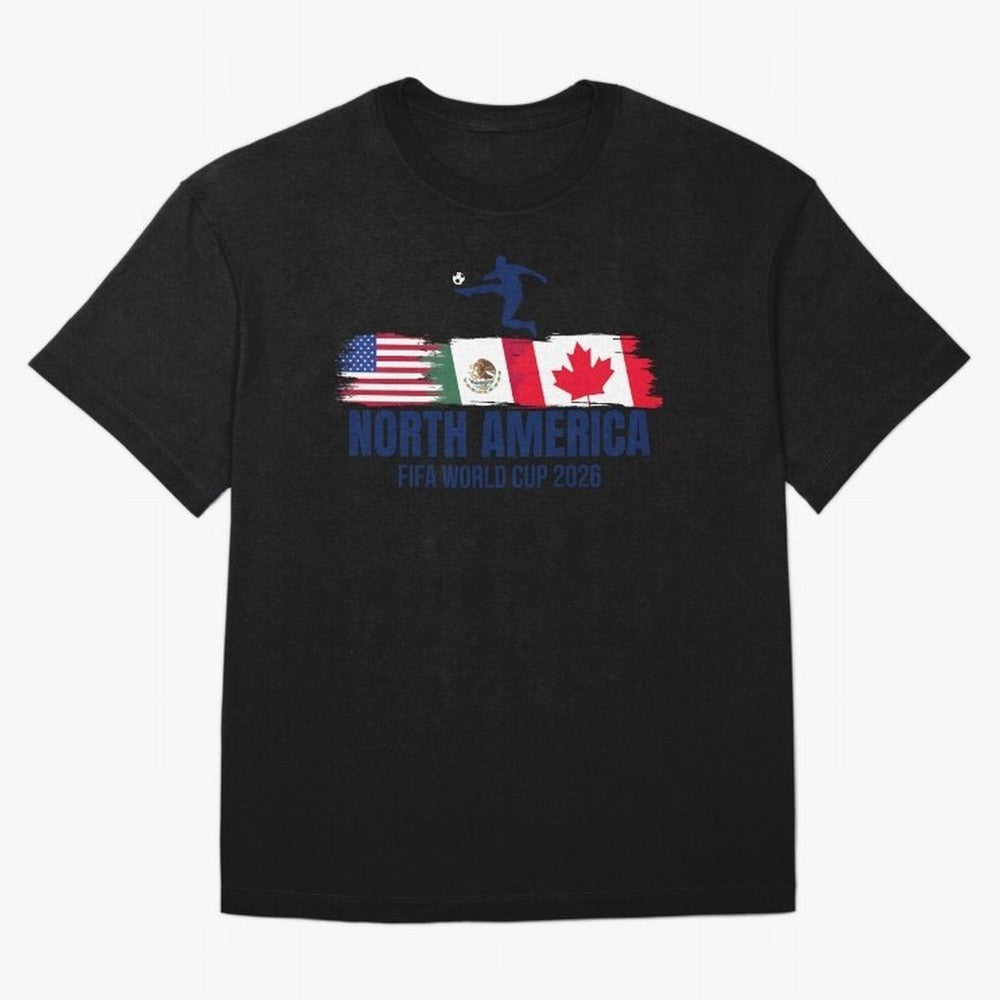 2026 North America Soccer World Tour - USA Mexico Canada Oversized T-Shirt Show Passion for the Stars of FIFA World Cup 2026 Featuring Cristiano Ronaldo, Netherlands Energy, Game Day Rituals, Football Legends, Country Pride and the Road to the