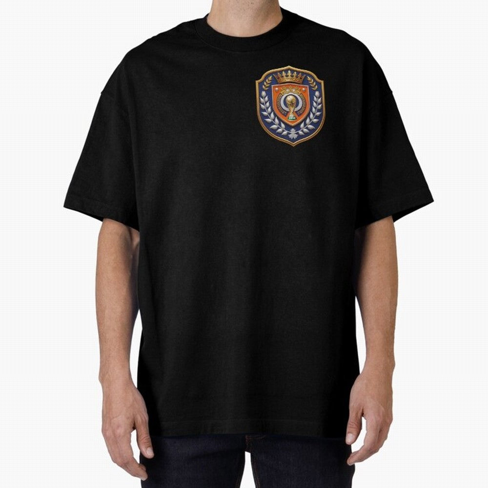 Netherlands World Cup 2026 Oversized T-Shirt Honor the Beautiful Game during Global Football Passion for FIFA World Cup 2026 USA Canada Mexico, Driven by CR7 and Messi, Spain, Soccer Culture, Superstar Moments, National Team Dreams and Competitive