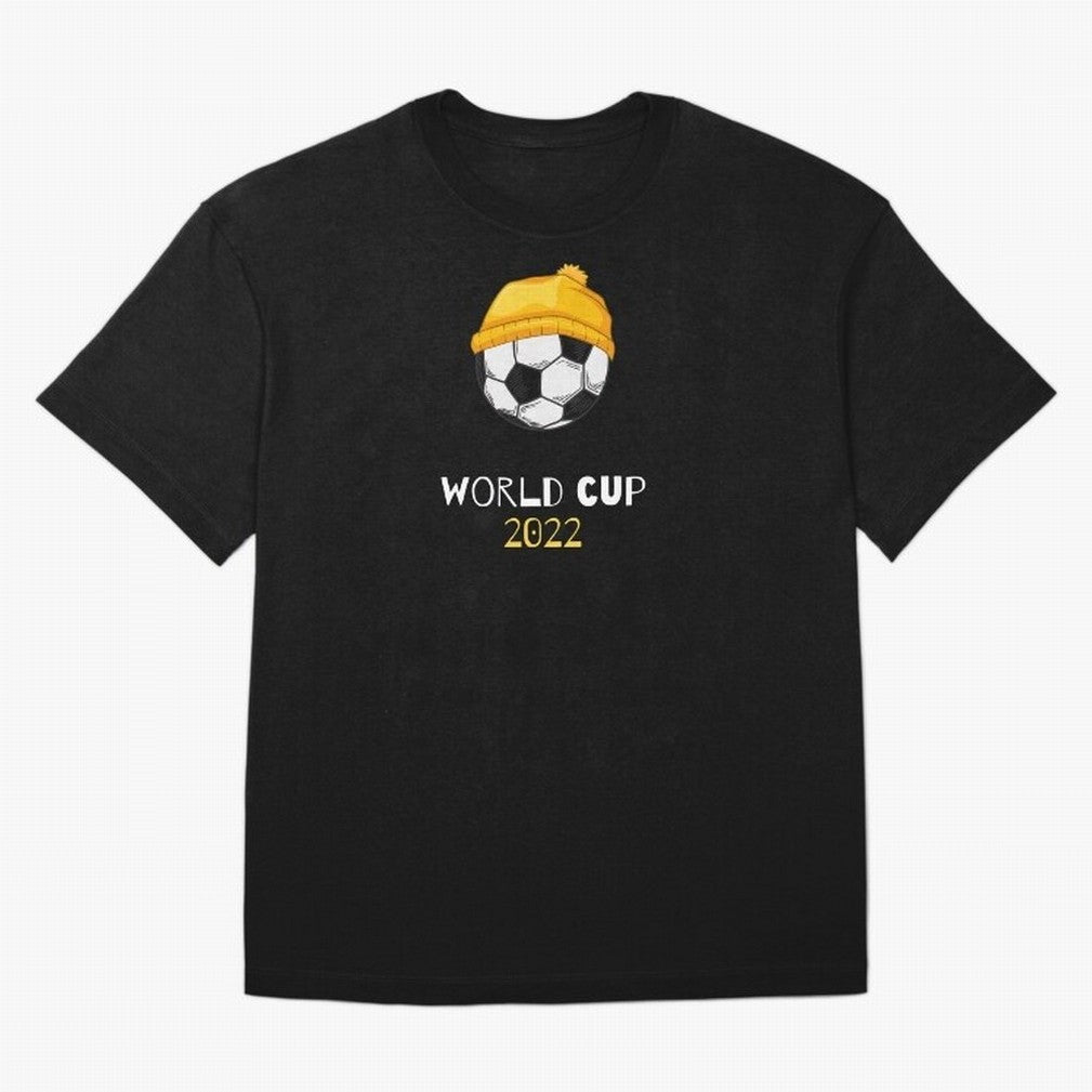 World Cup 2022 Qatar Oversized T-Shirt Enjoy Match Day Hype around FIFA World Cup 2026 USA Canada Mexico, Messi, England, Retro Football Energy, Iconic Rivalries, Trophy Chase Drama and Stadium Atmosphere; Ideal for Fans Who Follow Messi, Cristiano
