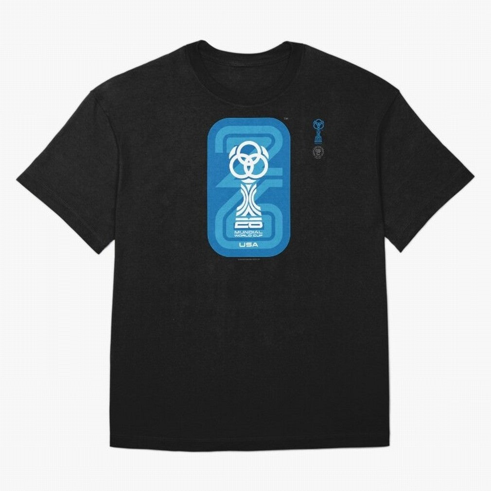 Mundial 26 USA Fan Trophy ¨C Retro Soccer World Cup Inspired Graphic ¨C Modern Football Art Design Oversized T-Shirt Feel the Trophy Chase of FIFA World Cup 2026 Group Stage Spirit, Highlighting France, Messi, Classic Soccer Heritage, Championship