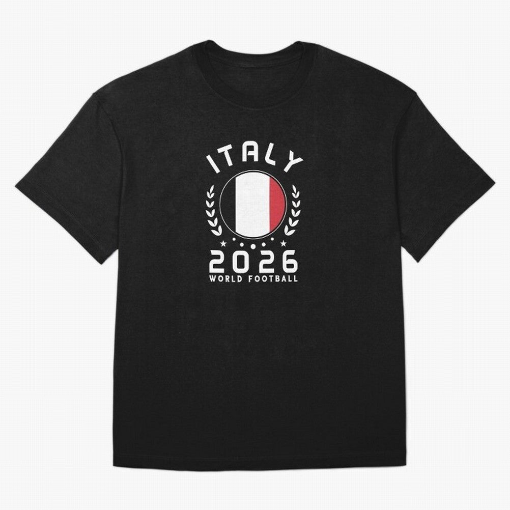 World Cup 2026 Italy Football Fan Italian Supporter T-Shirt_88563599 Oversized T-Shirt Celebrate Golden Goal Energy in Match Day Hype around FIFA World Cup 2026, Mbappe and Neymar, Brazil, Portugal and Argentina, Stadium Chants, National Pride,