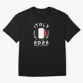 World Cup 2026 Italy Football Fan Italian Supporter T-Shirt_88563599 Oversized T-Shirt Celebrate Golden Goal Energy in Match Day Hype around FIFA World Cup 2026, Mbappe and Neymar, Brazil, Portugal and Argentina, Stadium Chants, National Pride,