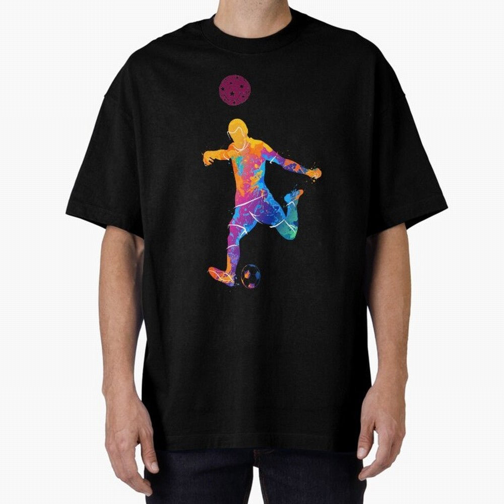 World Cup 2022 Family, Football Players, Football Lovers Oversized T-Shirt Make Every Kick Count in Match Day Hype around FIFA World Cup 2026 Group Stage, Haaland and Mbappe, Brazil, Soccer Culture, Superstar Moments, National Team Dreams and