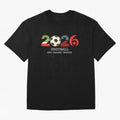 Football 2026 Usa Canada Mexico Oversized T-Shirt Make the Season About Match Day Hype around FIFA World Cup 2026 USA Canada Mexico, Haaland and Mbappe, England, Retro Football Energy, Iconic Rivalries, Trophy Chase Drama and Stadium Atmosphere;