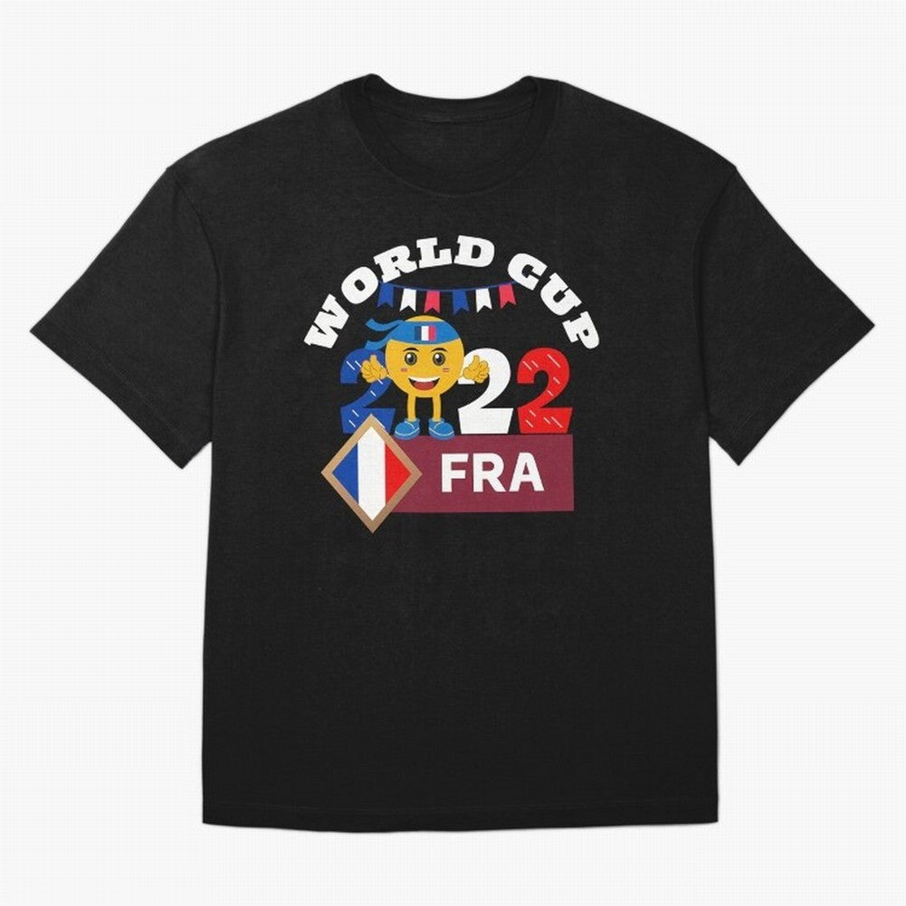 Fifa World Cup 2022. France 2022. Qatar 2022 Oversized T-Shirt Spotlight the FIFA World Cup 2026 Group Stage Journey through Messi, Neymar and Mbappe Highlights, France Pride, Worldwide Fan Energy, Dramatic Goals, Stadium Lights and Championship