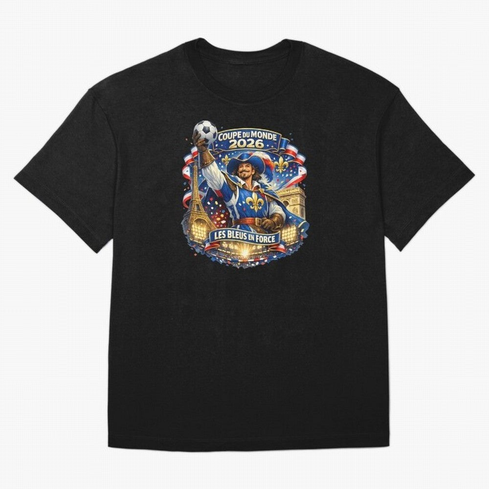 France World Cup 2026 Supporter Oversized T-Shirt Honor Champions and Dreams in Match Day Hype around FIFA World Cup 2026, Cristiano Ronaldo, Haaland and CR7, Argentina, France and Brazil, Tournament Hype, Historic Matchups, Family Viewing Parties