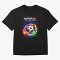 North America Soccer 2026 Shirt, Soccer 26 USA Canada Mexico Fan Tee, United 2026 Soccer Graphic Oversized T-Shirt Capture FIFA World Cup 2026 Group Stage Centered on Cristiano Ronaldo, England and Germany Energy, Fan Favorite Moments, National