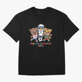 Kids World Football Friends 2026 ¨C Cute Cartoon Soccer Characters for Children Oversized T-Shirt Turn Every Weekend Toward Match Day Hype around FIFA World Cup 2026 USA Canada Mexico, Mbappe, Argentina, Football History, Final Match Energy, Crowd