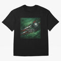 Mexico 2026 Football with Metallic Silver Line Oversized T-Shirt Bring Trophy Dreams to Match Day Hype around FIFA World Cup 2026 Group Stage, Neymar, Haaland and Cristiano Ronaldo, Spain and Netherlands, Sports Nostalgia, International