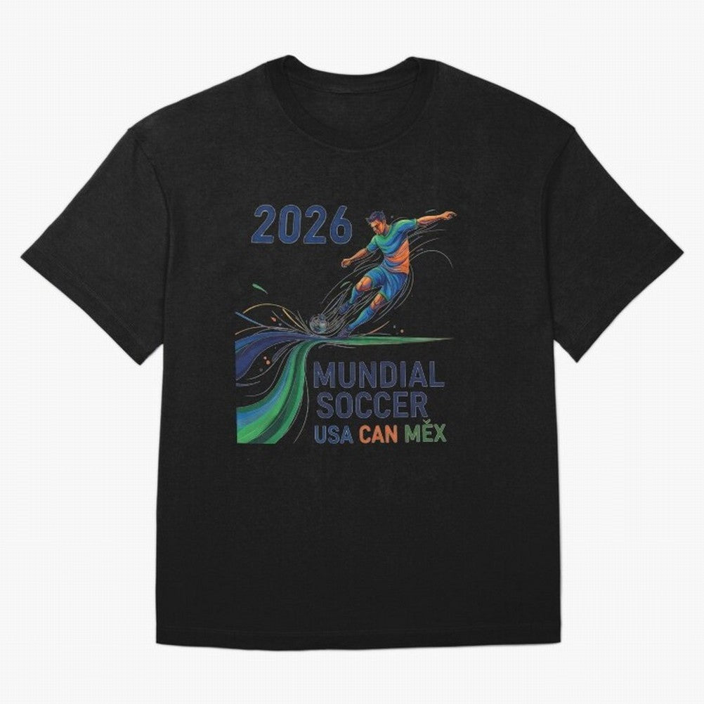 Triangular Goal Art 2026 Oversized T-Shirt Feel International Energy from the FIFA World Cup 2026 USA Canada Mexico Journey through Haaland and Mbappe Highlights, Germany Pride, Vintage Soccer Flavor, Modern Football Stars, National Flags and Final