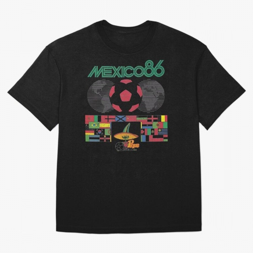 MEXICO-86-WORLD-CUP-T-SHIRT Oversized T-Shirt Celebrate Football Heritage in FIFA World Cup 2026 USA Canada Mexico Highlighting Neymar, Spain Energy, Classic Soccer Heritage, Championship Pressure, Fan Loyalty and International Pride; Perfect for