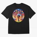 Global Football Fever (The Road to Victory) Oversized T-Shirt Capture Stadium Memories from Match Day Hype around FIFA World Cup 2026 USA Canada Mexico, Haaland, Argentina, Fan Favorite Moments, National Team Passion, Big Match Drama and Soccer
