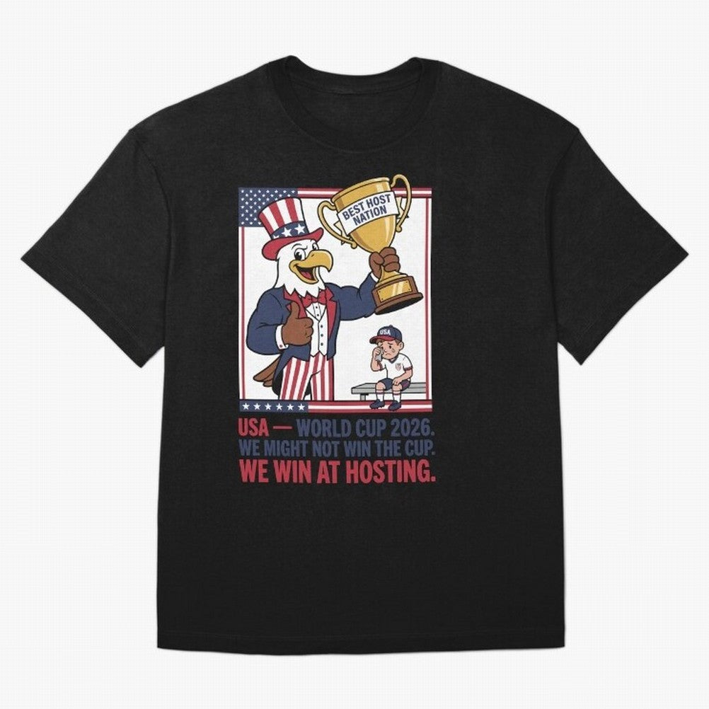 We Might Not Win the Cup We Win at Hosting V3 Oversized T-Shirt Celebrate the Next Chapter of Global Football Passion for FIFA World Cup 2026 USA Canada Mexico, with Haaland, Portugal, Global Supporter Spirit, Legendary Goals, National Colors and