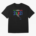 Italy Football - Italian Soccer National Team Oversized T-Shirt Represent Fans Who Live for Global Football Passion for FIFA World Cup 2026 Group Stage, Celebrating Haaland, Argentina, France and Brazil, Tournament Hype, Historic Matchups, Family