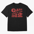 Qatar World Cup 2022 Oversized T-Shirt Show Up for the Glory of Match Day Hype around FIFA World Cup 2026, Haaland and Mbappe, Brazil, Fan Favorite Moments, National Team Passion, Big Match Drama and Soccer History; Created for Match Day Parties,