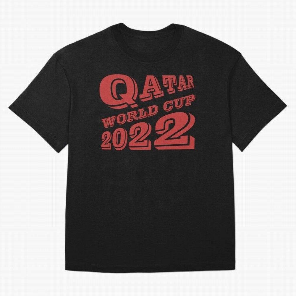 Qatar World Cup 2022 Oversized T-Shirt Show Up for the Glory of Match Day Hype around FIFA World Cup 2026, Haaland and Mbappe, Brazil, Fan Favorite Moments, National Team Passion, Big Match Drama and Soccer History; Created for Match Day Parties,